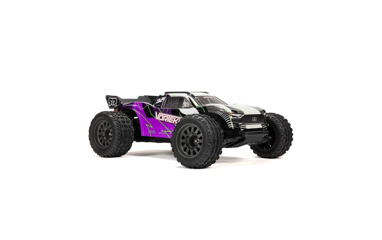 Stadium Truck Vorteks Mega 550 2WD 1:10, RTR, Purple<br>2WD Stadium Truck als RTR Komplettset