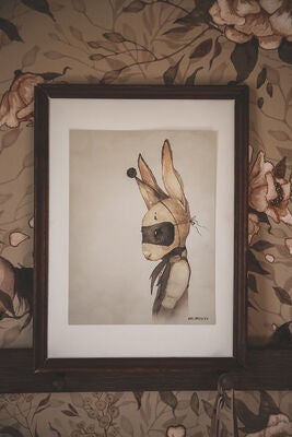 Mrs Mighetto Plakat Mr Sixten 18x24