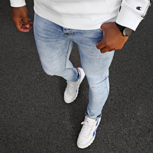 Jean Skinny 72175-5 Denim Bleu Wash