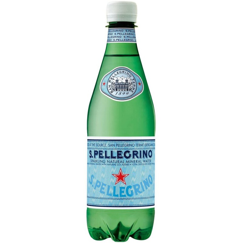 San Pellegrino Wasser, mit Kohlensäure, 50 cl, 24 Stück
