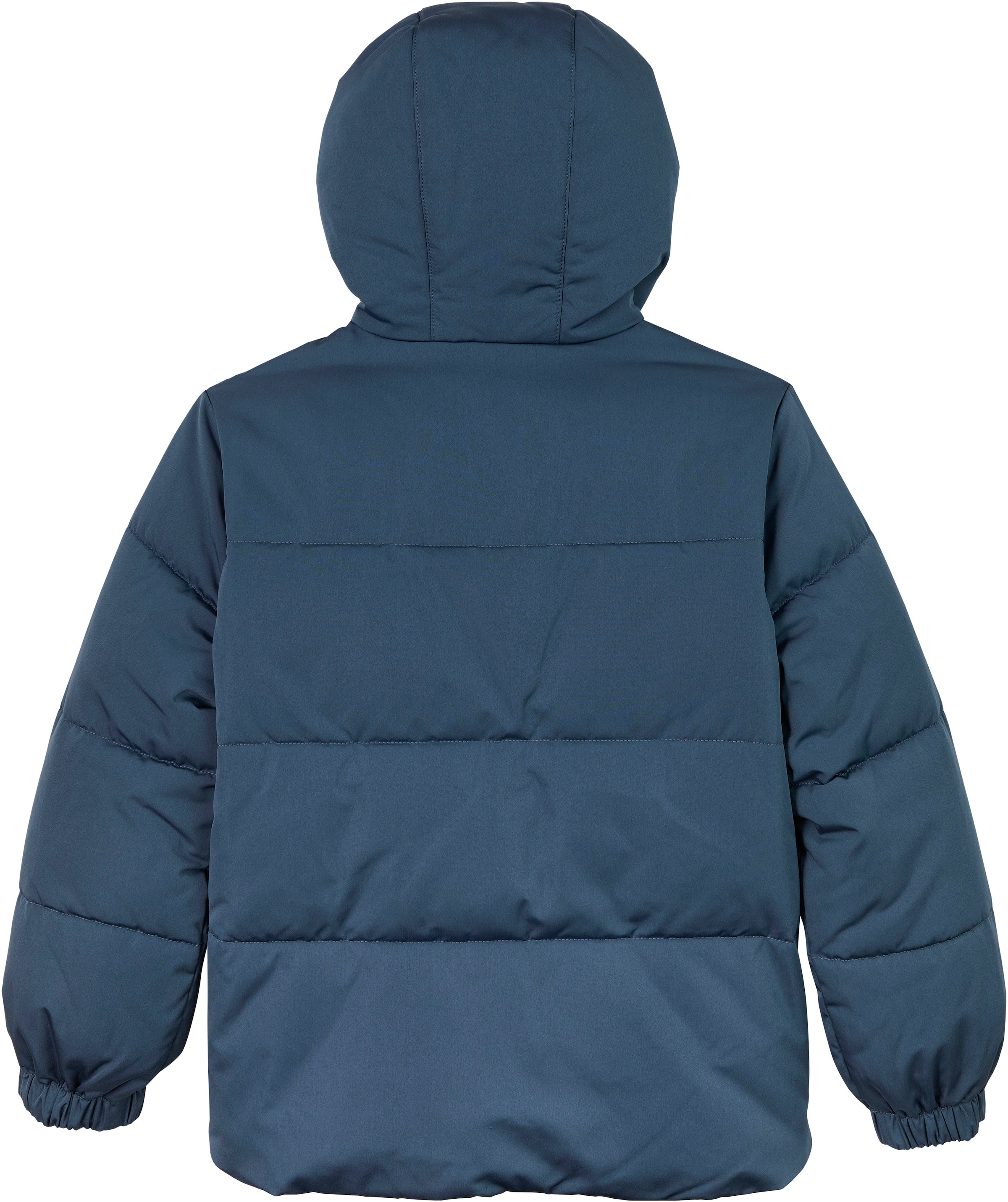 Tommy Hilfiger Steppjacke »MONOTYPE PADDED PUFFER JACKET« mit Kapuze Baby bis 2 Jahre, mit Kapuze, Gummizug am Ärmel