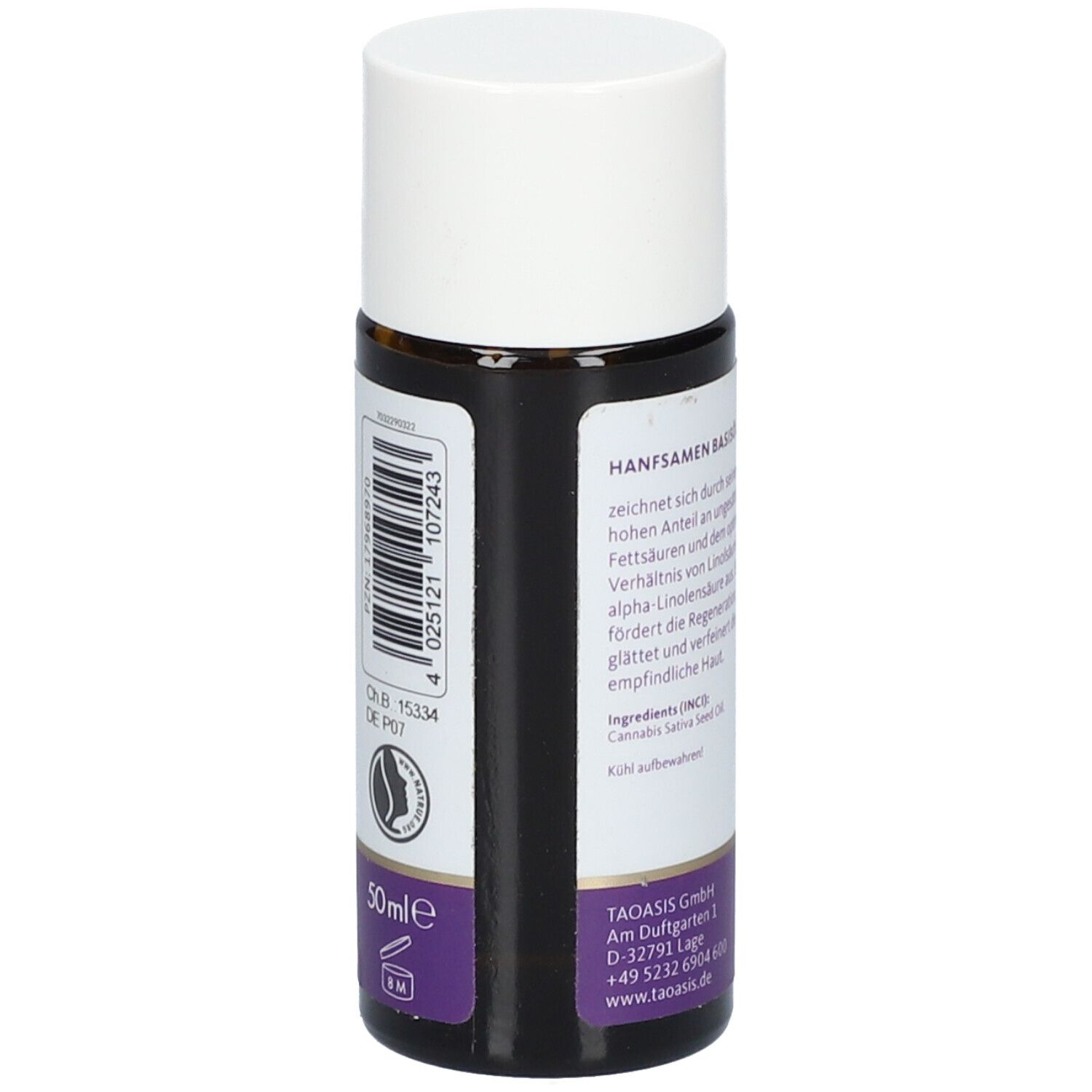 TOASIS® Hanf Basisöl BIO demeter