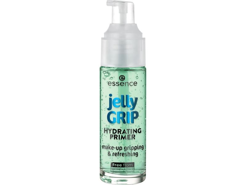 essence Primer Jelly Grip Hydrating Primer Transparent Primer für glatte, frisch aussehende Haut und langanhaltendes Make-up