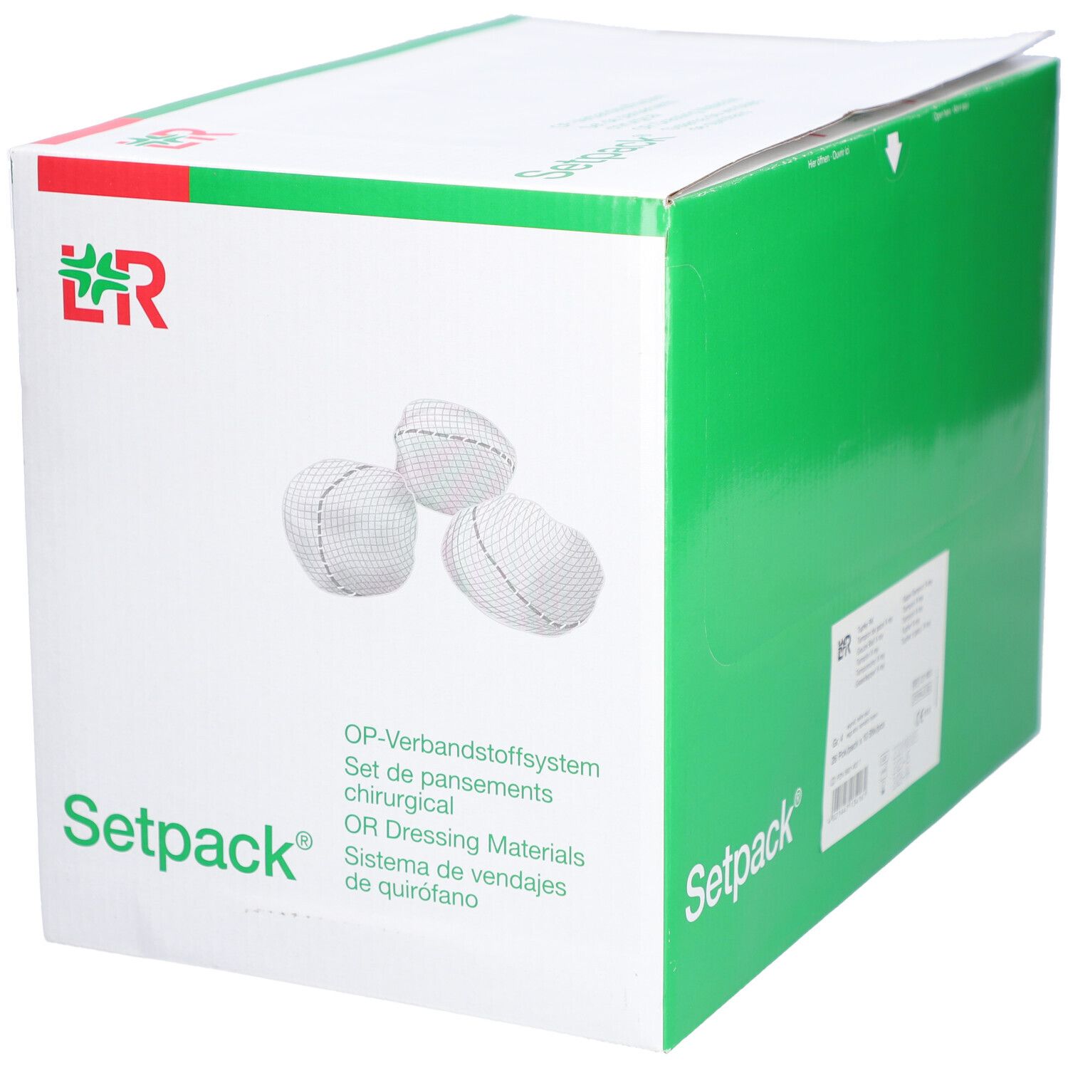 Lohmann & Rauscher Setpack Tupfer RK Gr. 4 eigroß steril