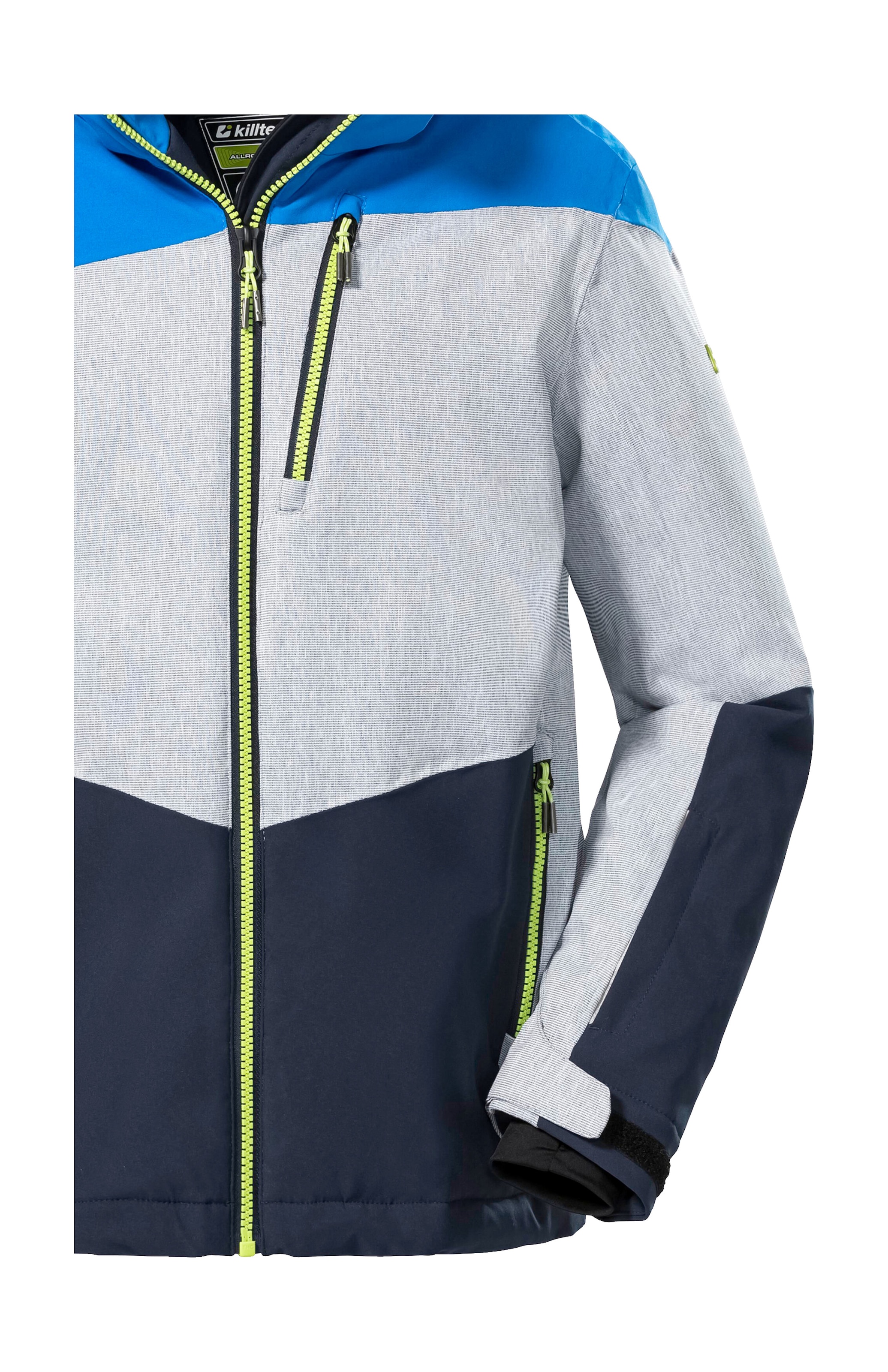 Killtec Skijacke »KSW 161 BYS SKI JCKT« Wasserdichte, atmungsaktive Skijacke mit abnehmbarer Kapuze