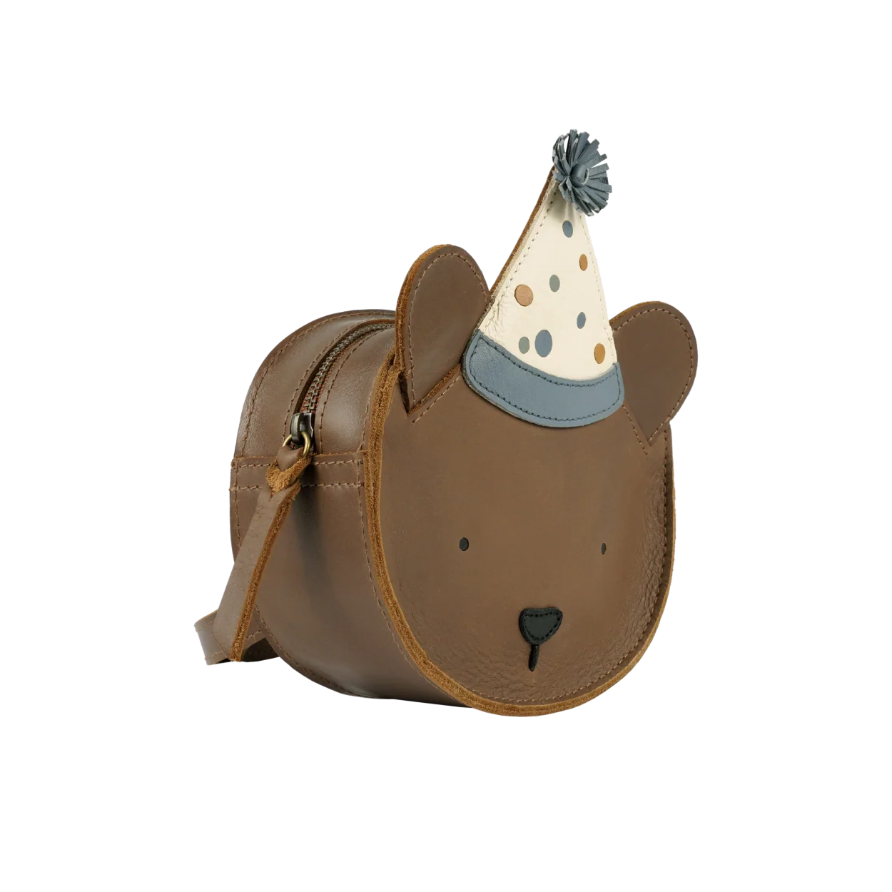 Tendo Backpack | Festive Bear | Cognac Classic Leather