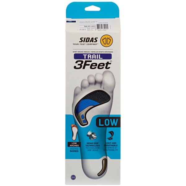 Semelle chaussure trail SIDAS 3FEET TRAIL LOW UNICOLOR