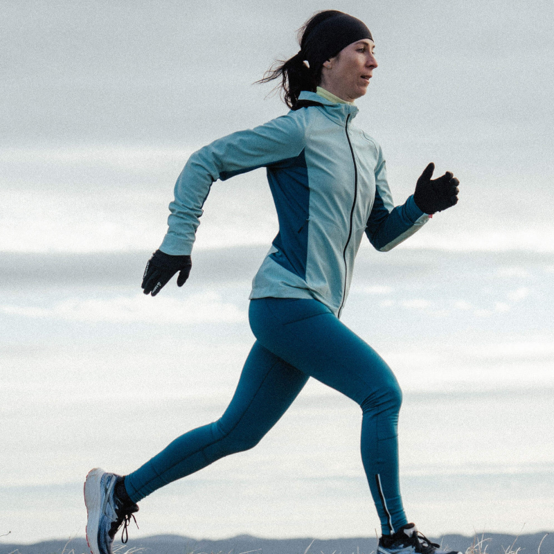 Loeffler Blue Coral dames hardloopbroek