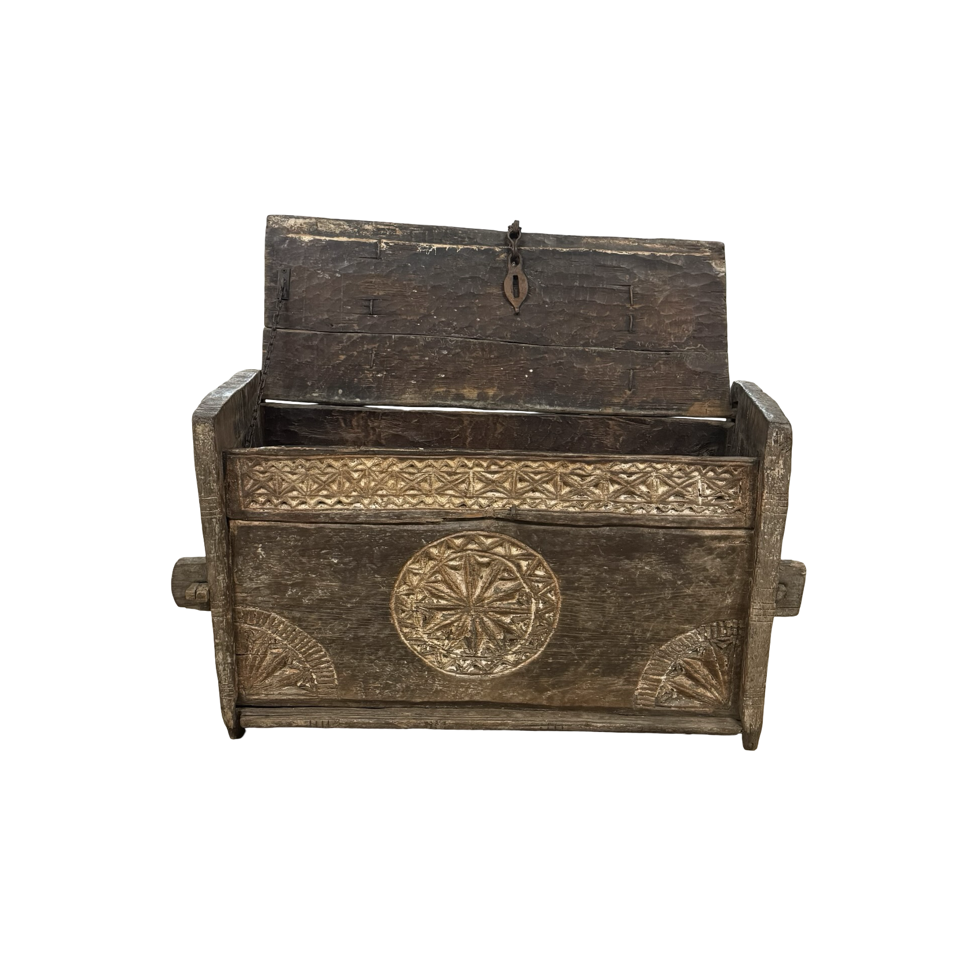Opbergkist Himachal primitieve box uniek