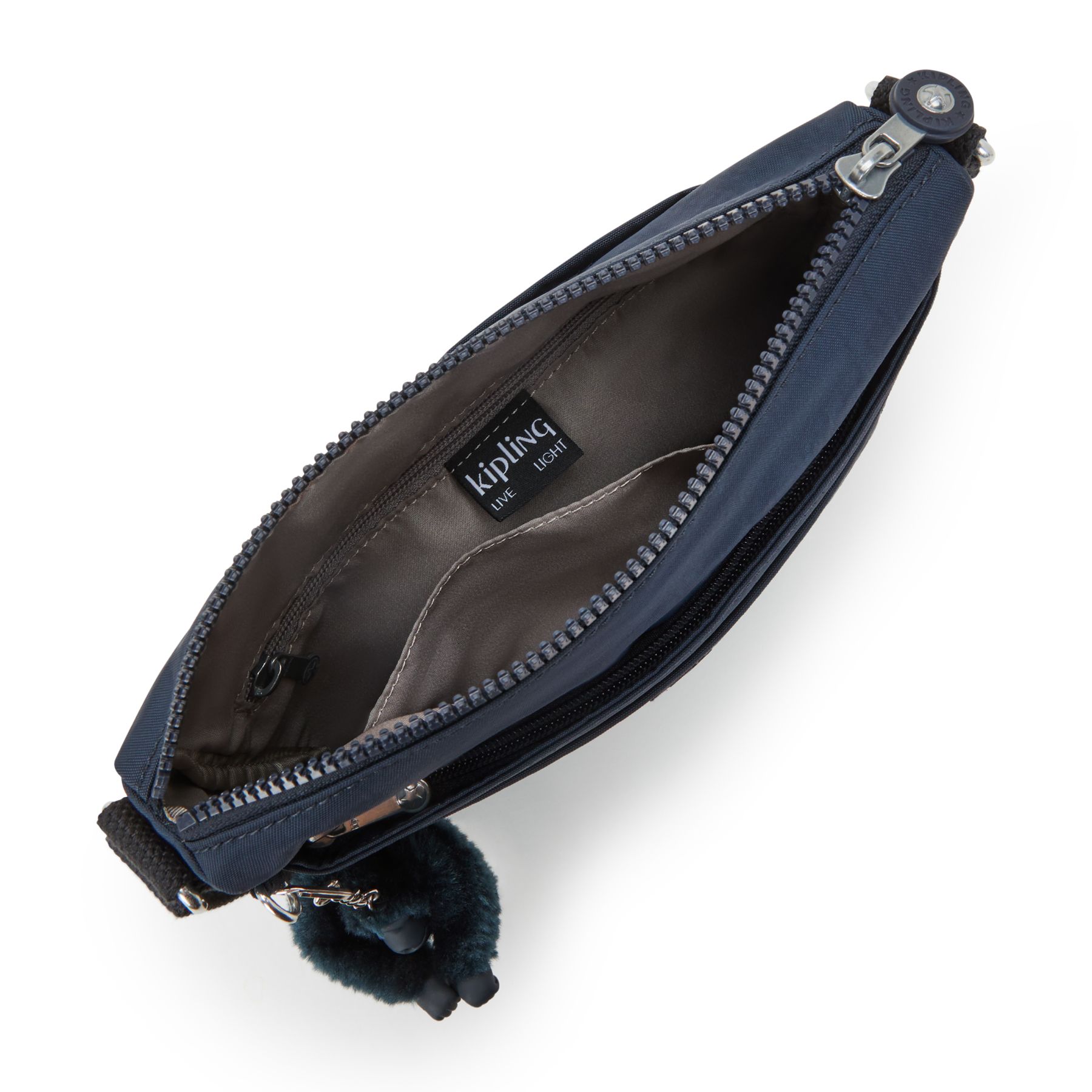 SEBASTIAN Sac à bandoulière moyen avec bretelle ajustable - Blue Bleu 2
