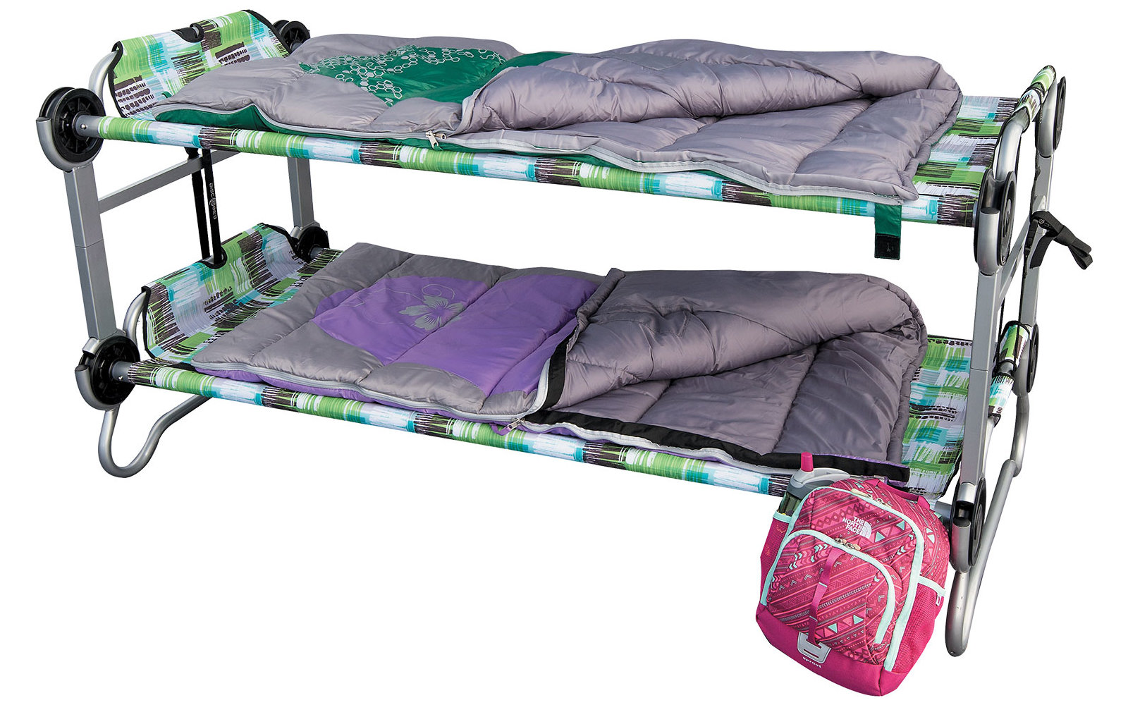 Disc-O-Bed Kid-O-Bunk Block Pattern Stockbett