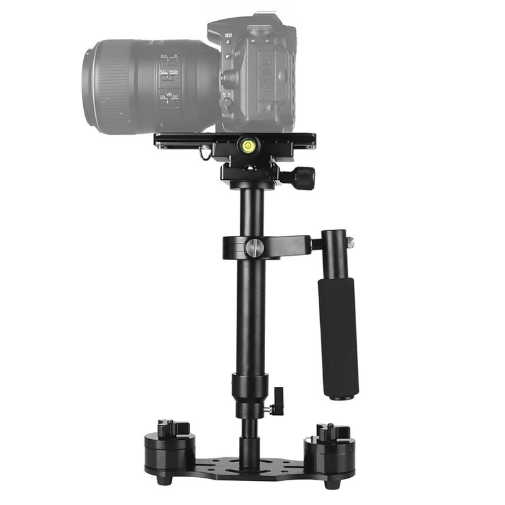 Tragbarer Alu Handgriff Gimbal Stabilisator Stativ Halterung für DSLR Kamera / GoPro   1/4
