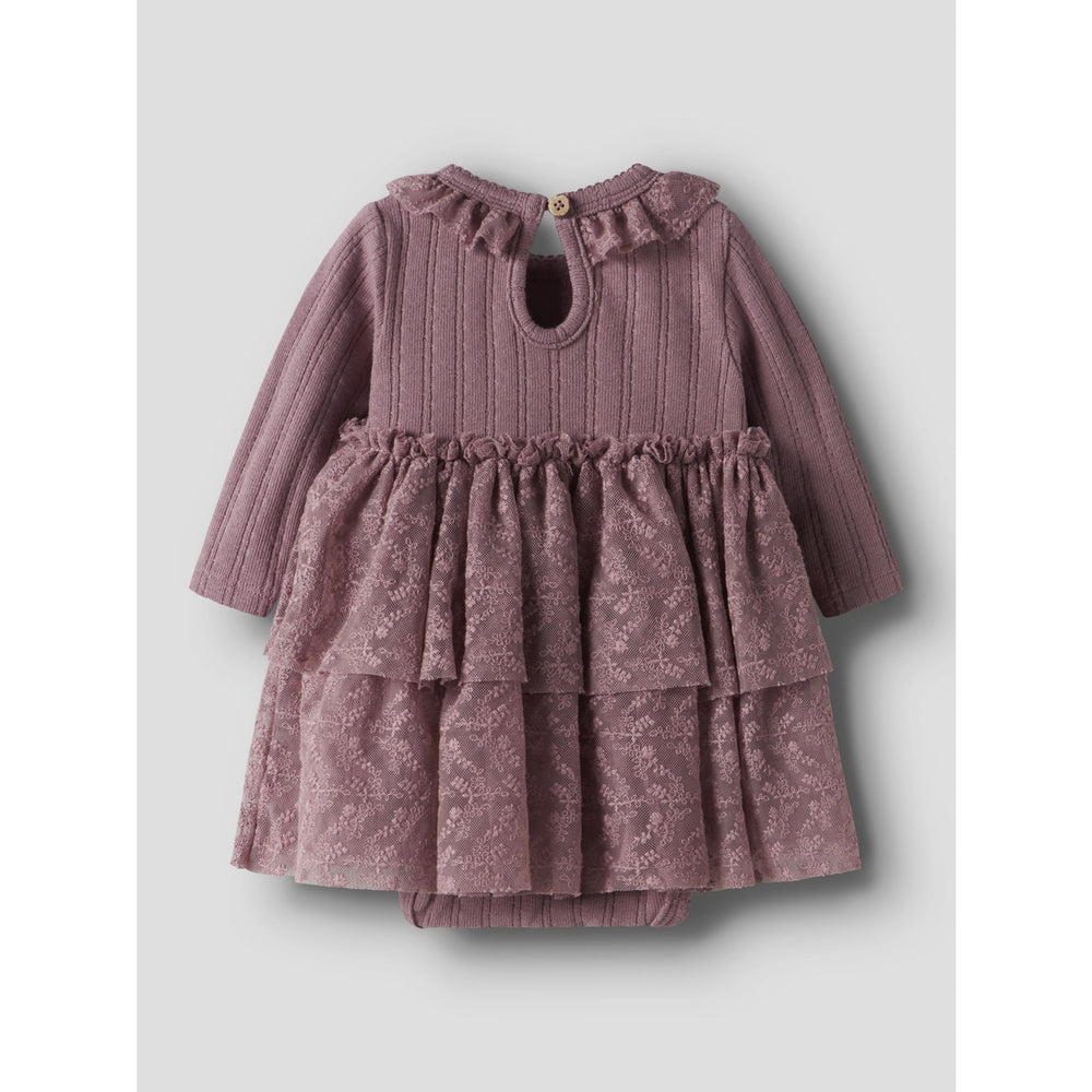 Køb Lil'Atelier Nostalgia Rose Nbfrobelle Ls Body Kjole Lil