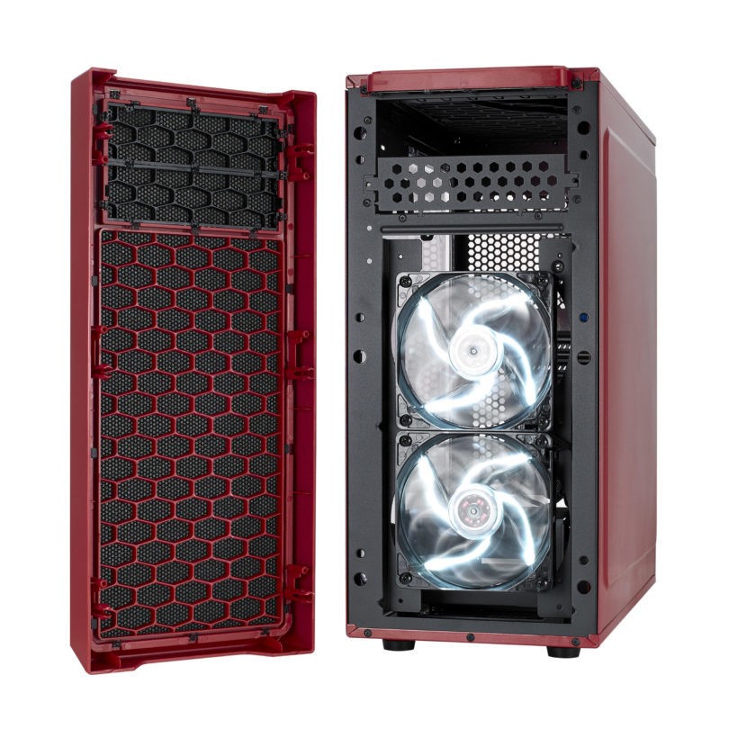 Fractal Design Focus G Mystic Red - Avec fenêtre