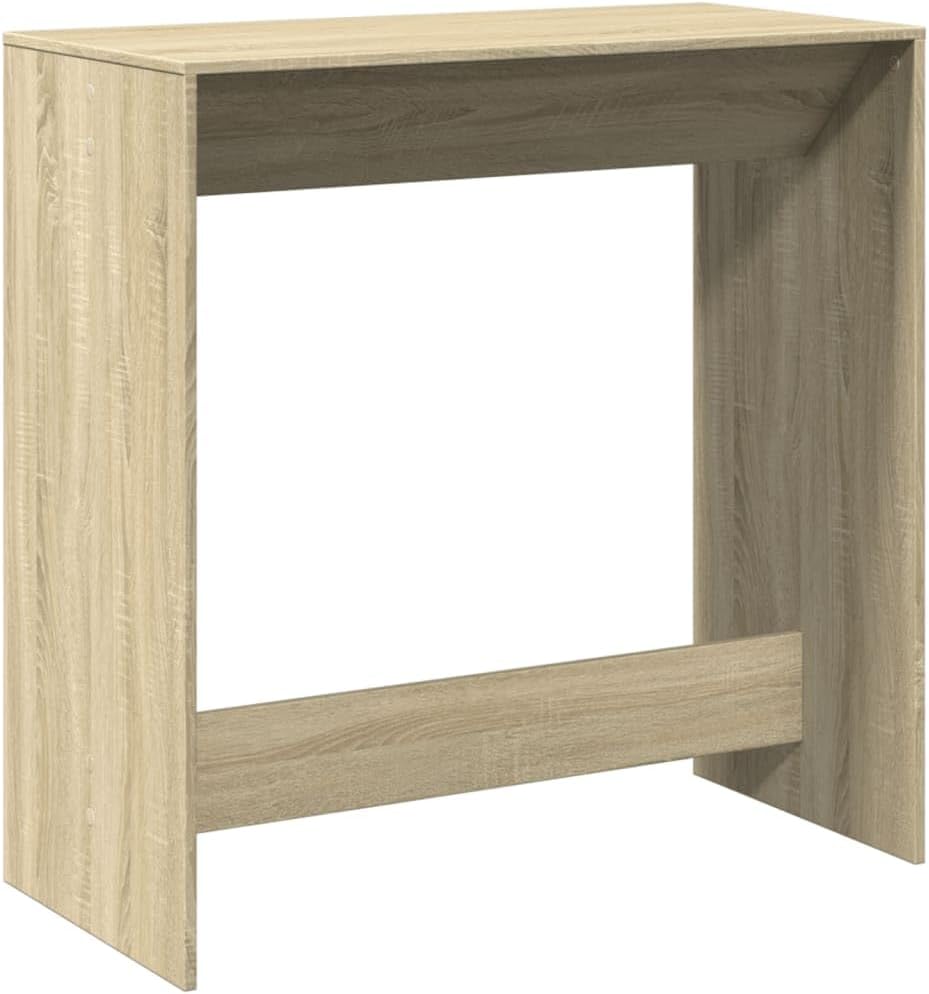 Bartisch Sonoma-Eiche 102x50x103,5 cm Holzwerkstoff Bartisch, Bistrotisch Bartheke für Hausbar, Wohnzimmer und Esszimme