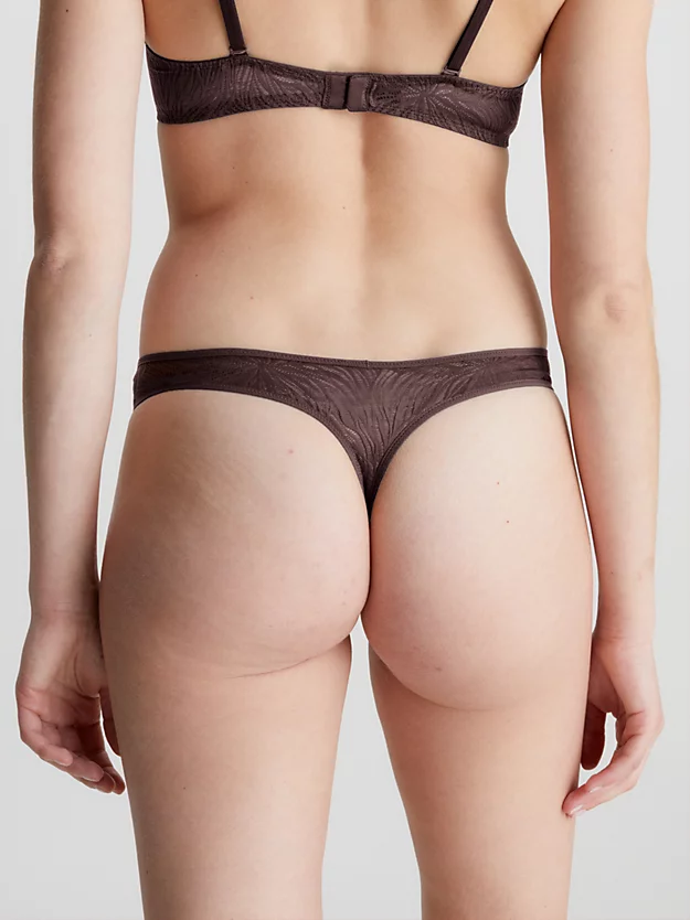 Tanga - Marquisette transparente