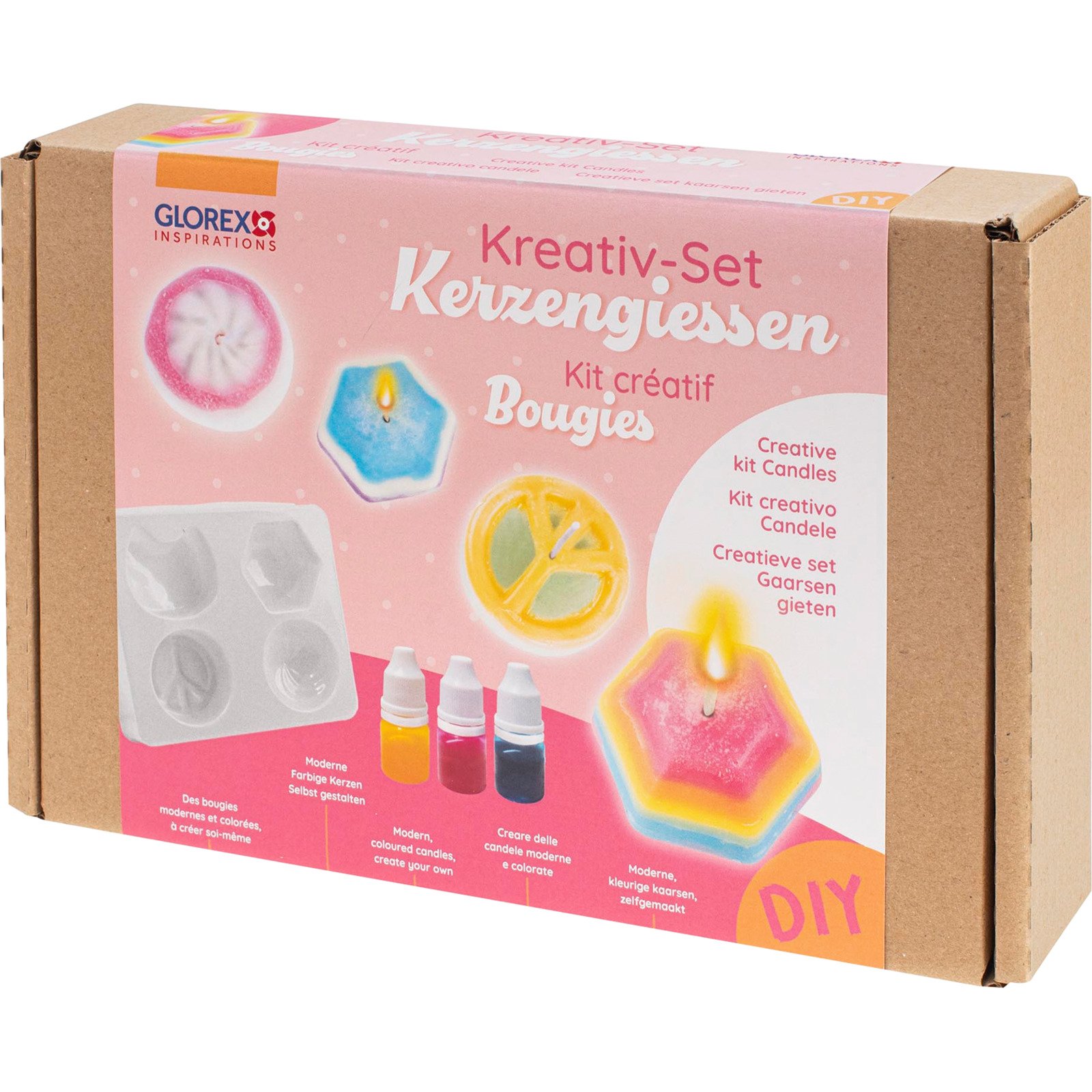 Glorex Kreativ-Set Kerzengiessen