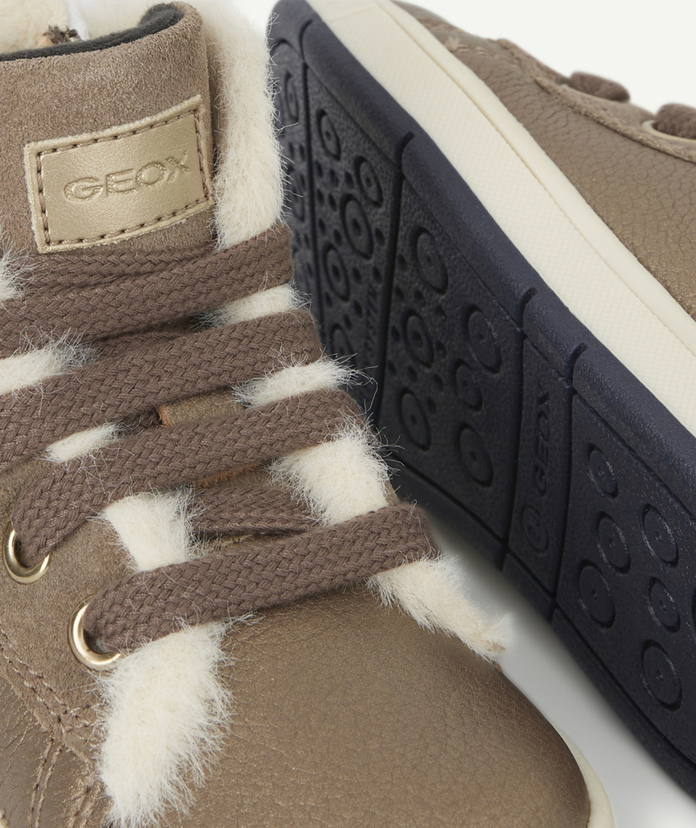 GEOXBASKETS SEMI MONTANTE TROTTOLA MARRON