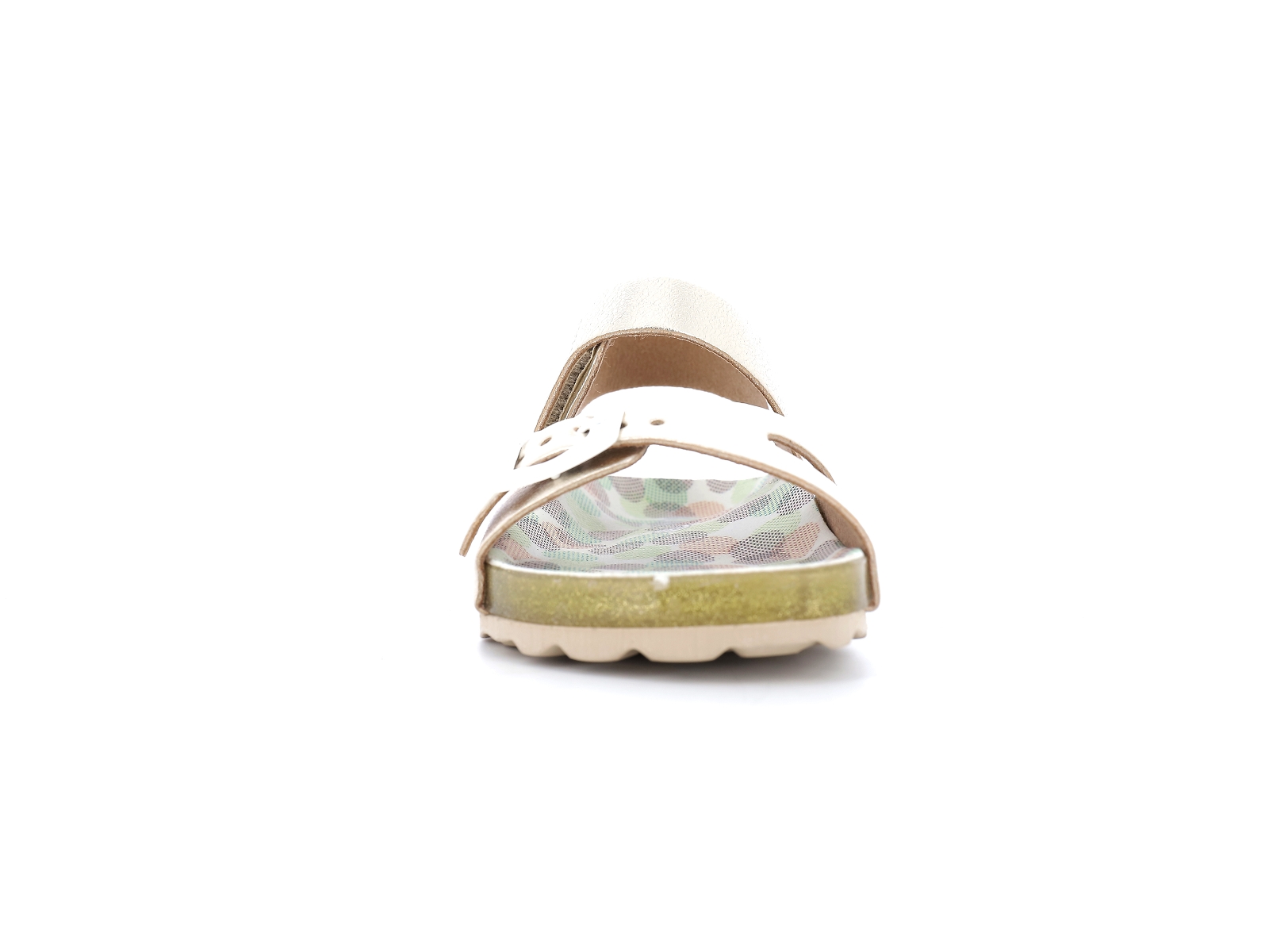 Kickers-SUNKRO Cuir Or