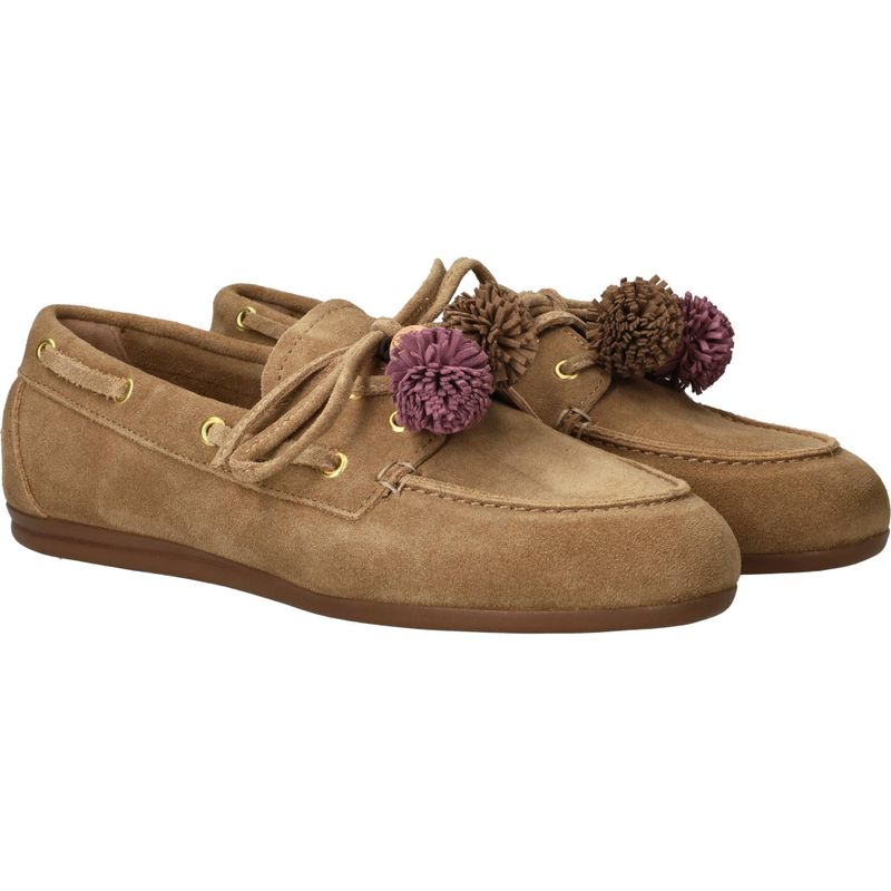 Shoecolate Loafers Beige Dames