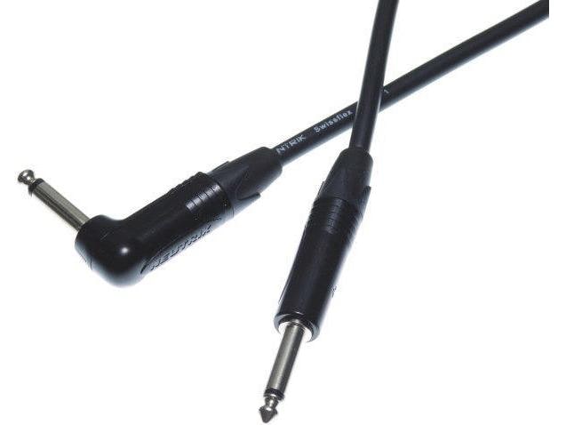Contrik Patch-Kabel NPKR03-BL 0.3 m Schwarzes Patchkabel
