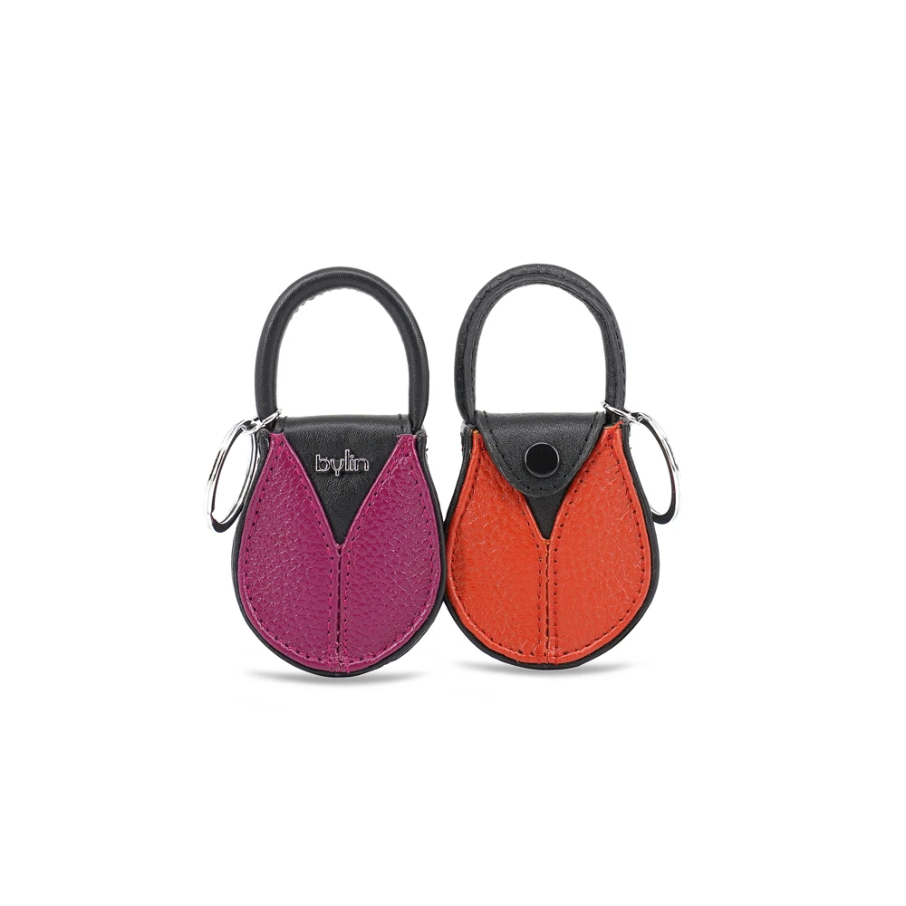 Tulip Springtime Keyhanger Fuschia/Orange