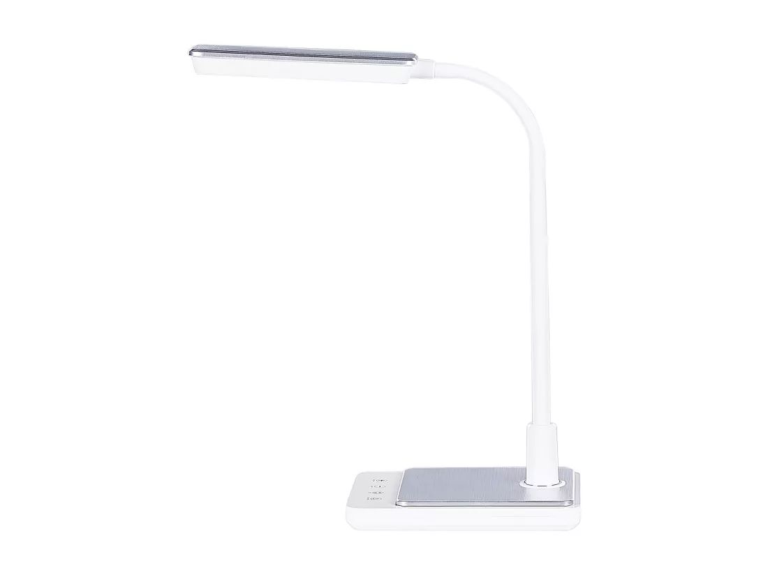 Lampe de bureau LED CENTAURUS Avec variateur Métal Blanc