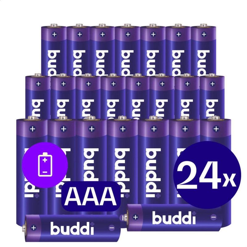 Batterijen - AAA - Oplaadbaar - 1.200 mAh - 24-Pack