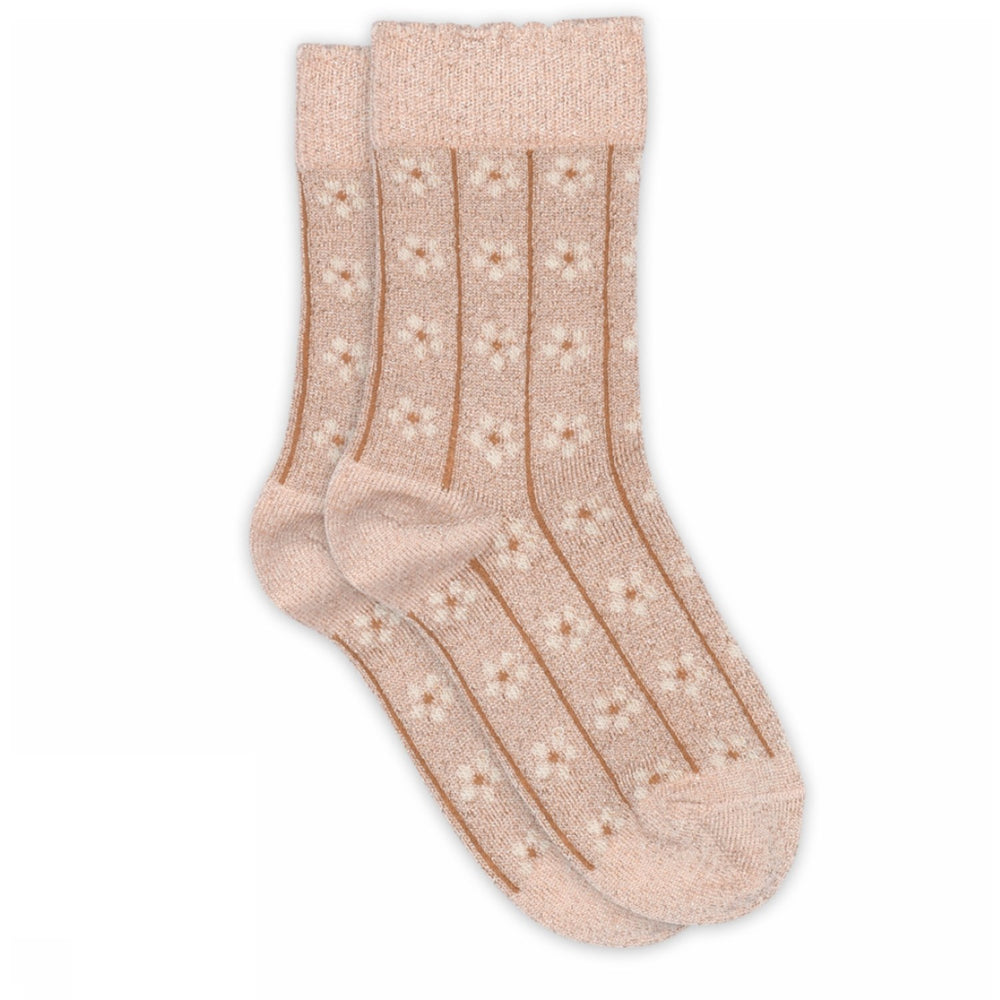 Køb Mp Danmark Rose Dust Oline Glitter Strømper