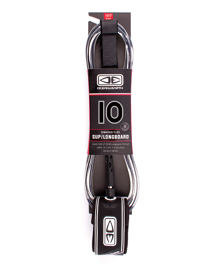 Ocean and earth Leash 10' Longboard / SUP Regular Lime