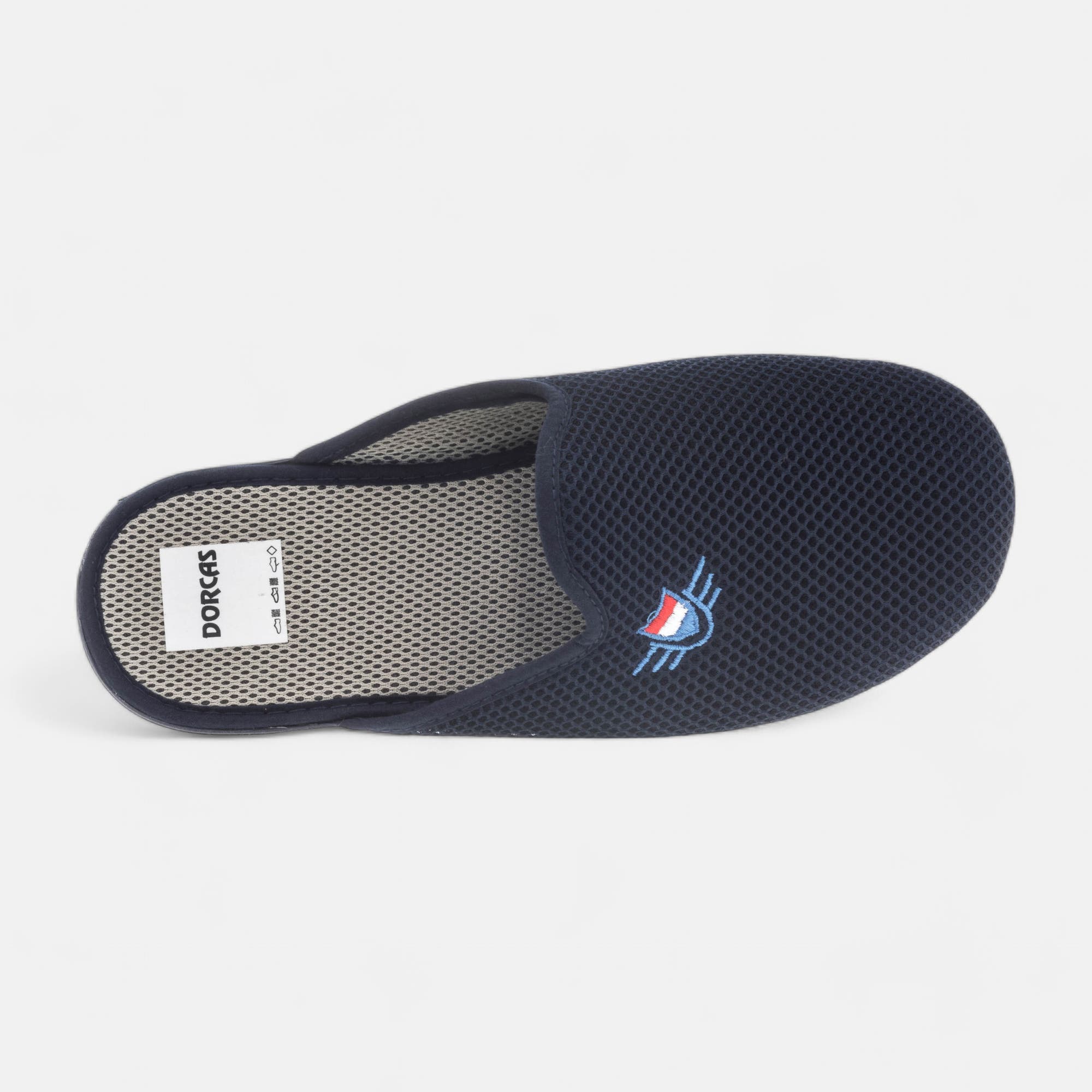 Pantoufles mules Homme bleu marine
