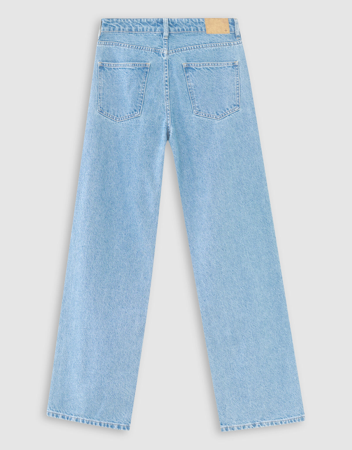 Wide Leg Fit Jeans Mediumstone