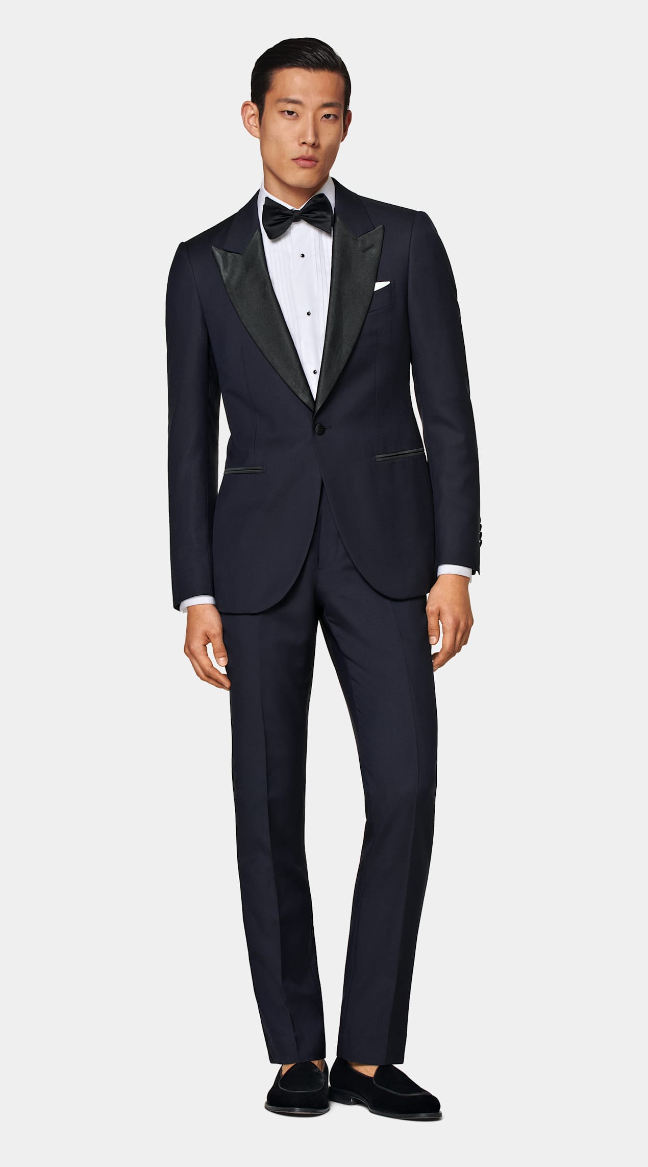 Veste de smoking Lazio coupe Tailored bleu marine