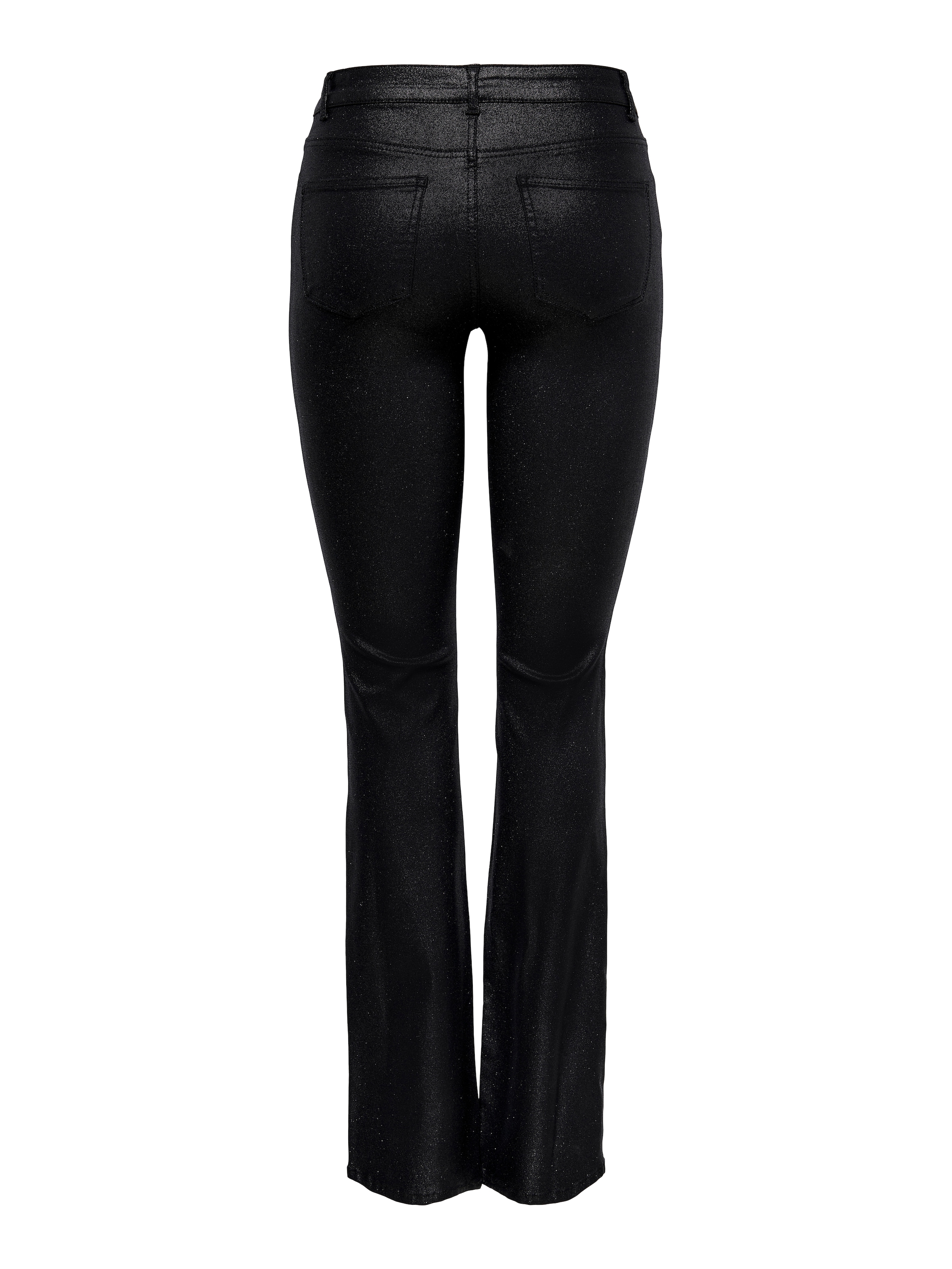 ONLY Bootcuthose »ONLCLARE MW FLARED GLITTER PANT PNT«