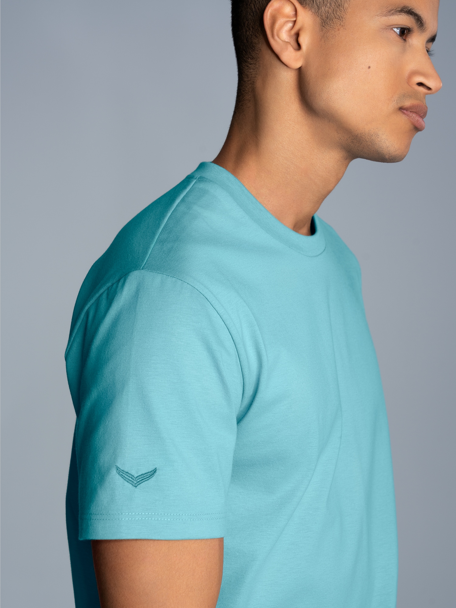 T-Shirt aus 100% Biobaumwolle Mint-C2C