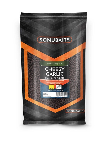 Pellets Sonubaits Cheesy Garlic Halibut (900g)