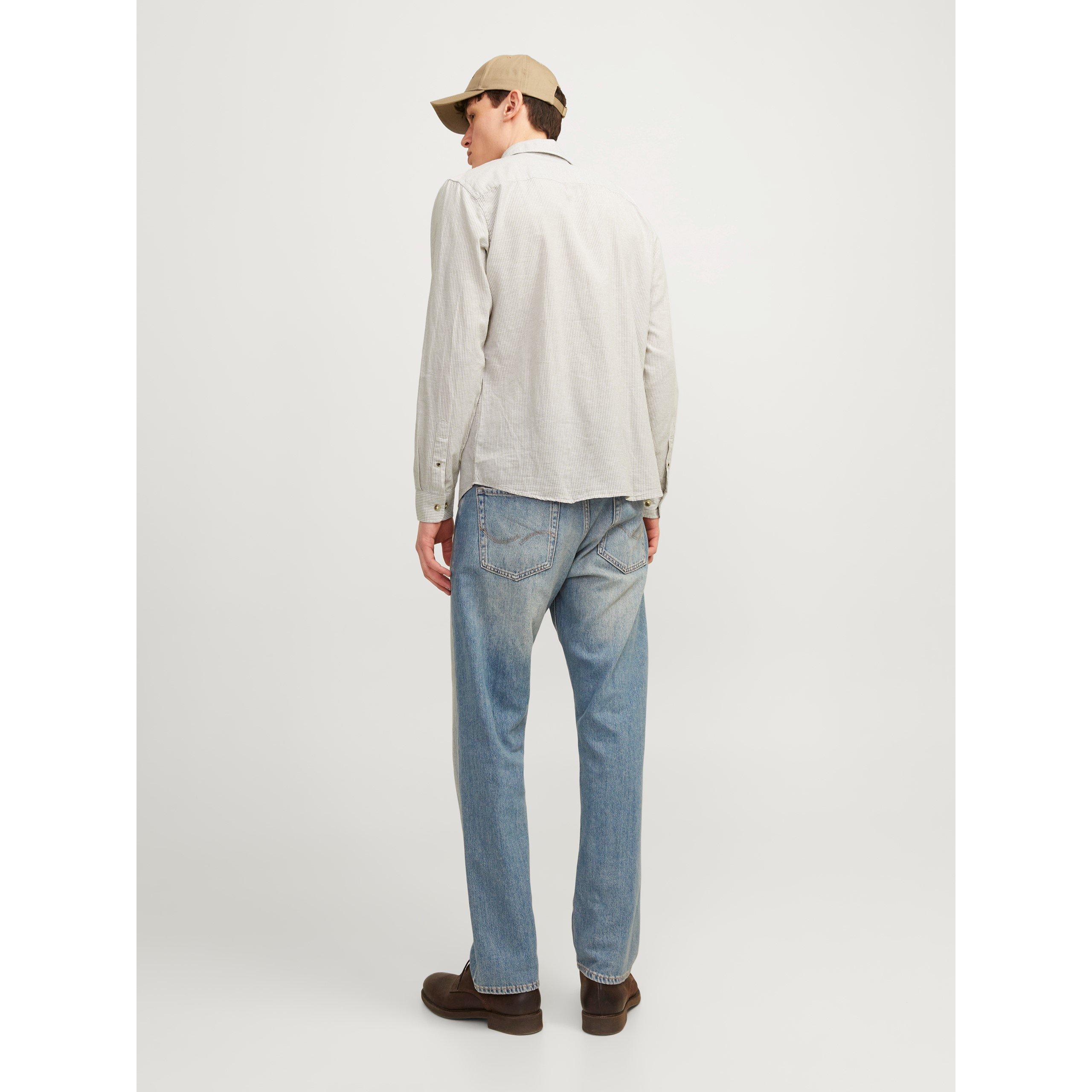 Jack and Jones JW Long Sleeve Linen Shirt
