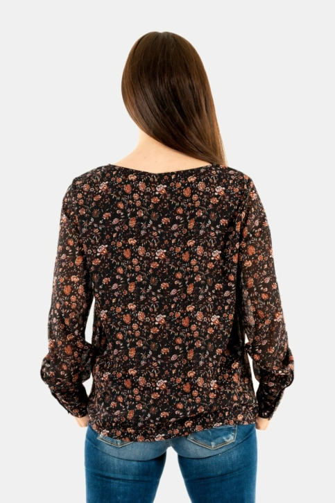 tee shirt manches longues only amanda black india