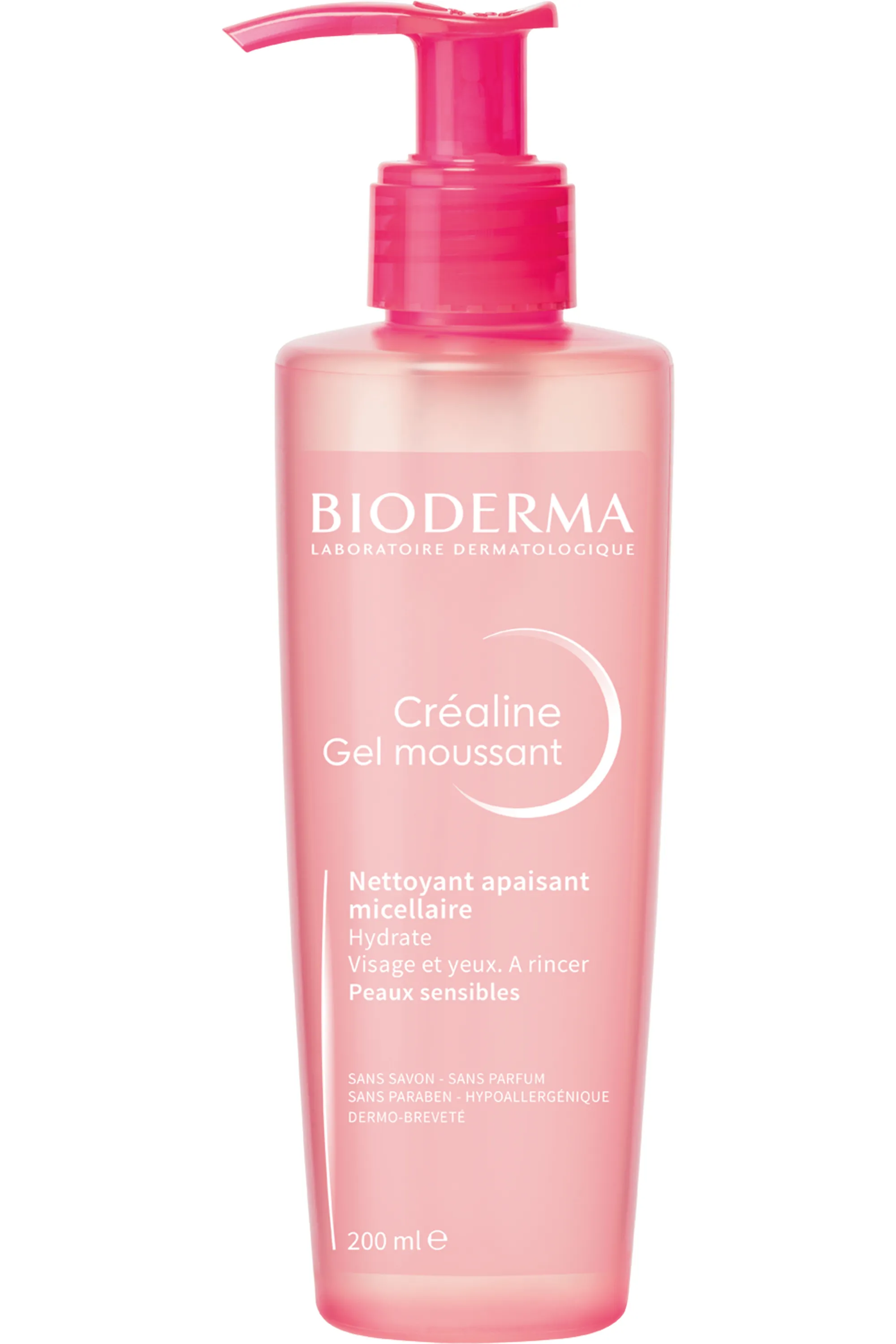 Bioderma Gel moussant nettoyant apaisant micellaire Créaline-100 ml
