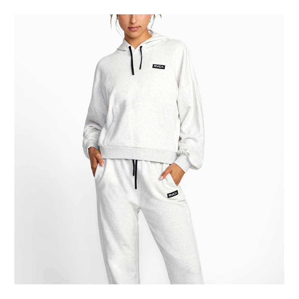 Rvca VA ESSENTIAL - Sweat Femme snow marle