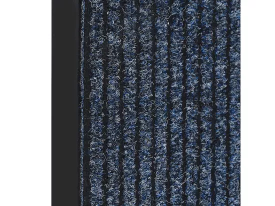 Paillasson rayé Bleu 60x80 cm