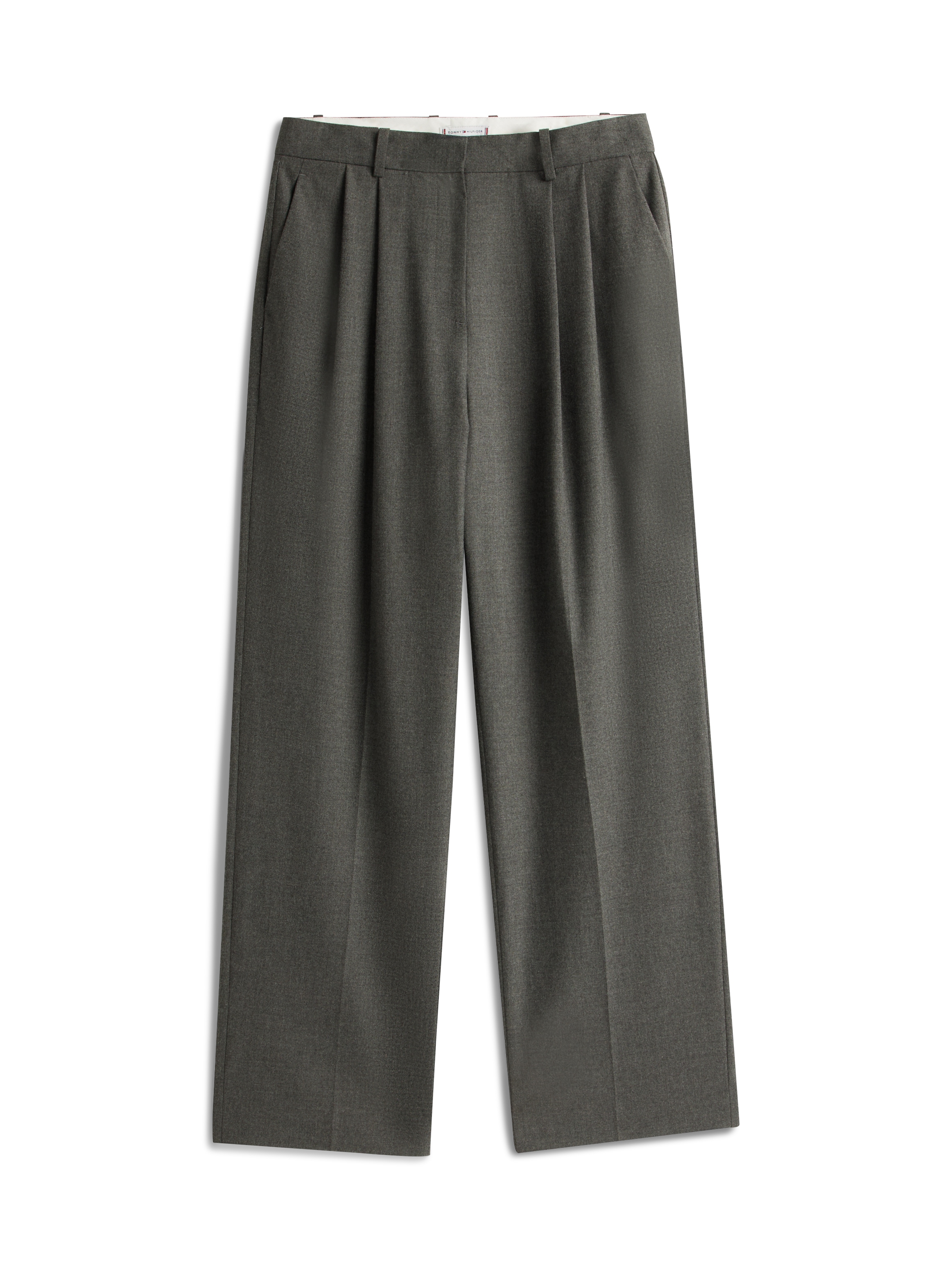 Tommy Hilfiger Anzughose »FLANNEL RELAXED STRAIGHT PANT«