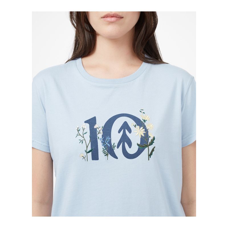 Floral Logo - T-shirt femme