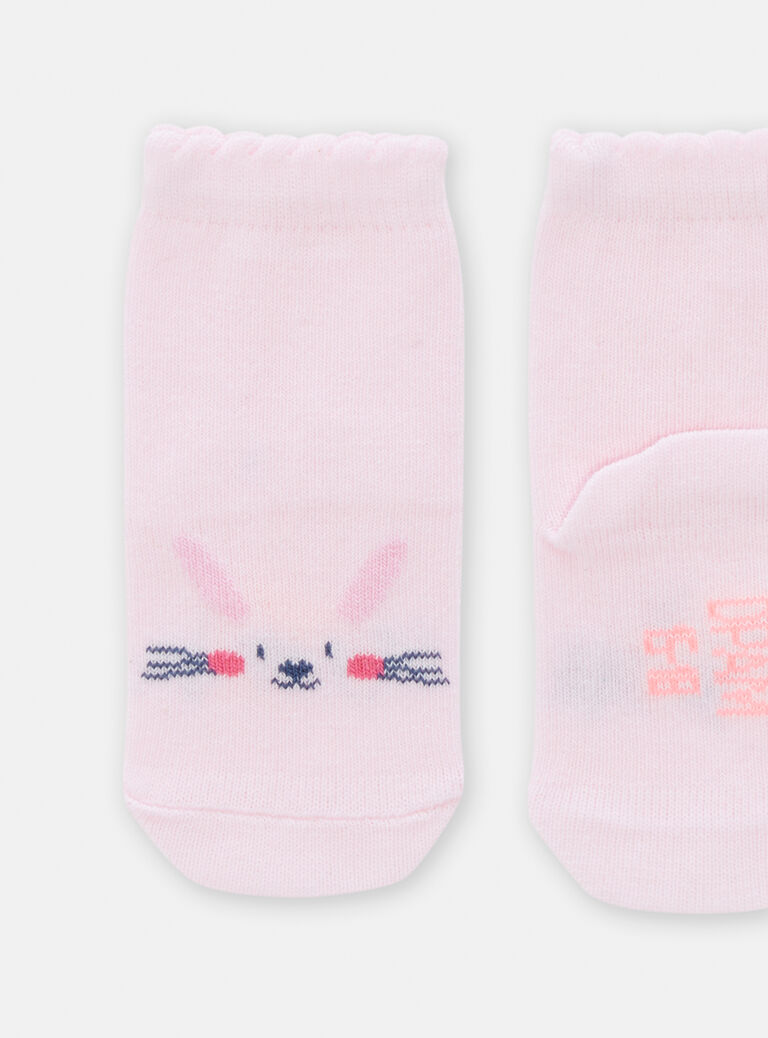 Chaussettes lapin pour bébé fille