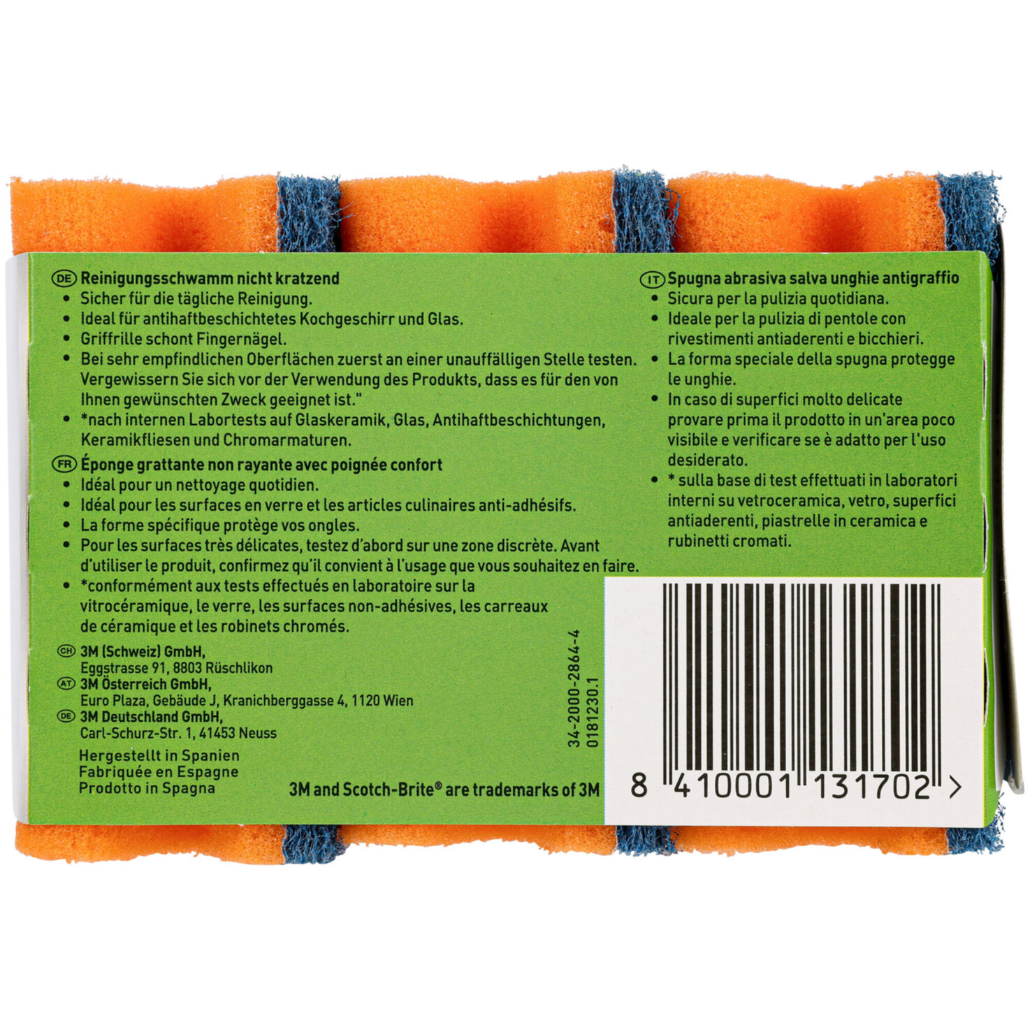Scotch-Brite Schwamm Synthetik Delicate