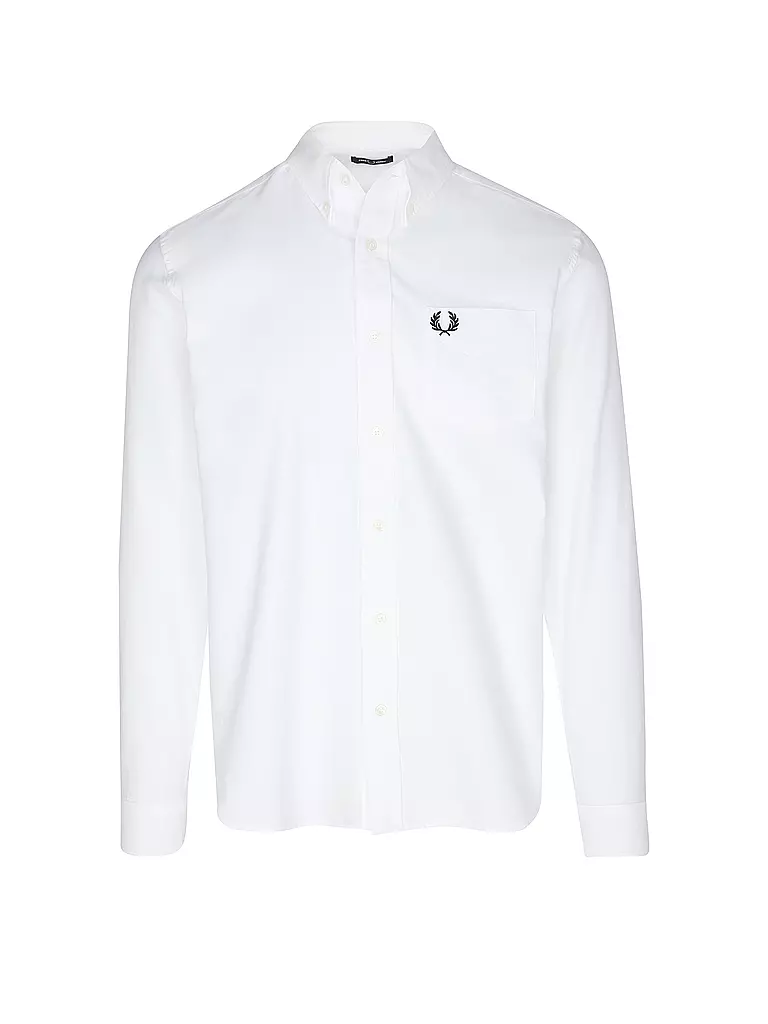 FRED PERRY Hemd weiss