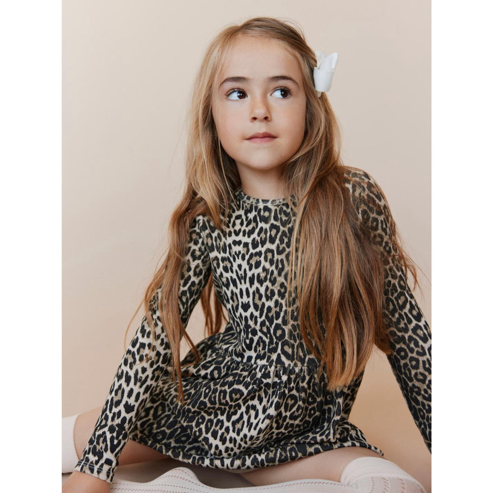 Køb Sofie Schnoor Light Brown Leopard Kjole