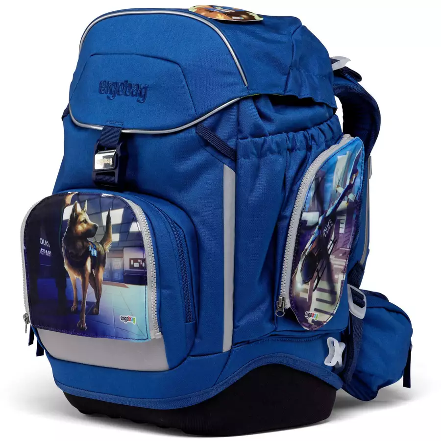 Ergobag Zubehör Pack  Cubo light Zippies - Zip-Set 3tlg. Polizei