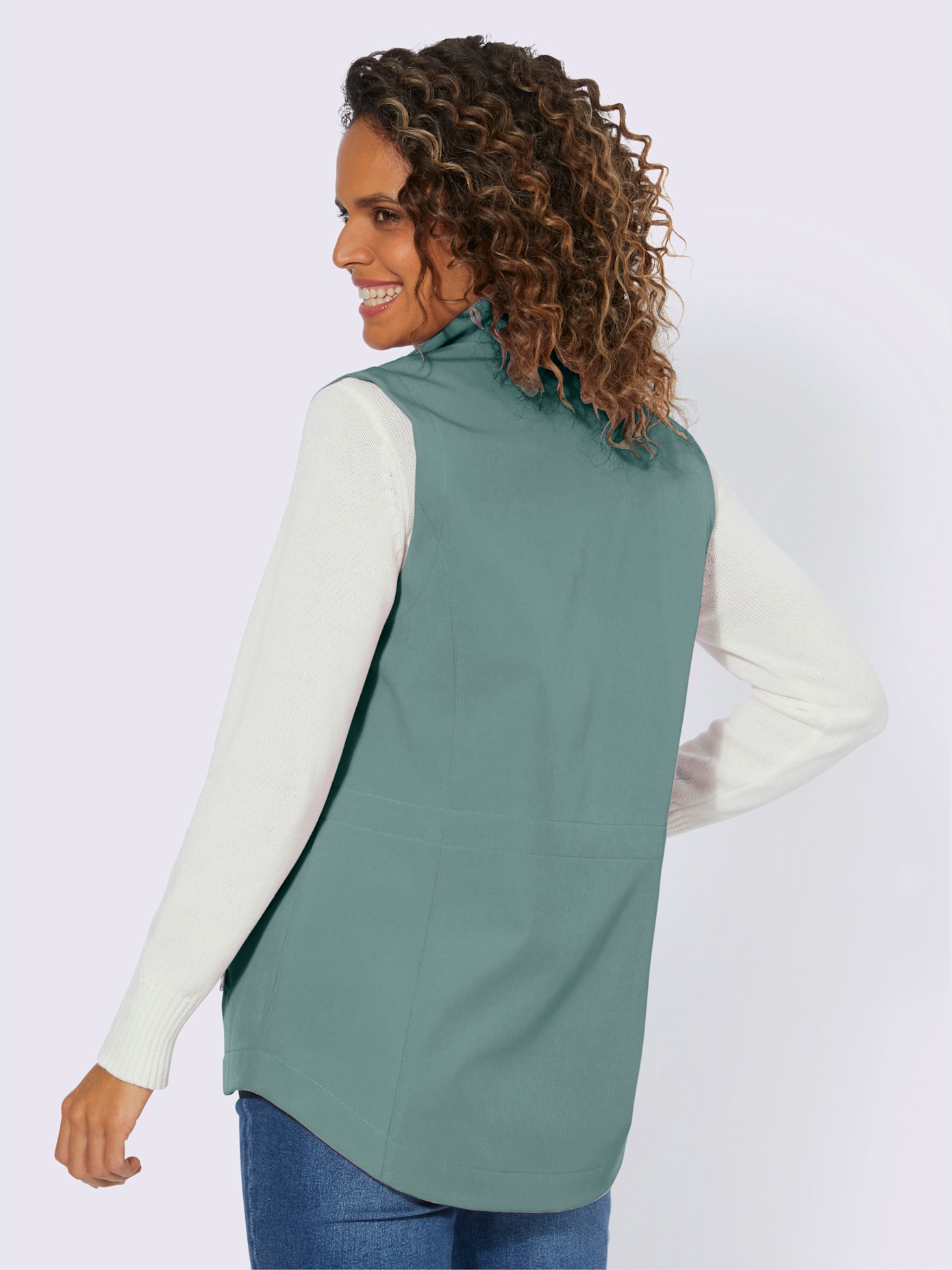 Gilet softshell inscription tendance à l'intérieur