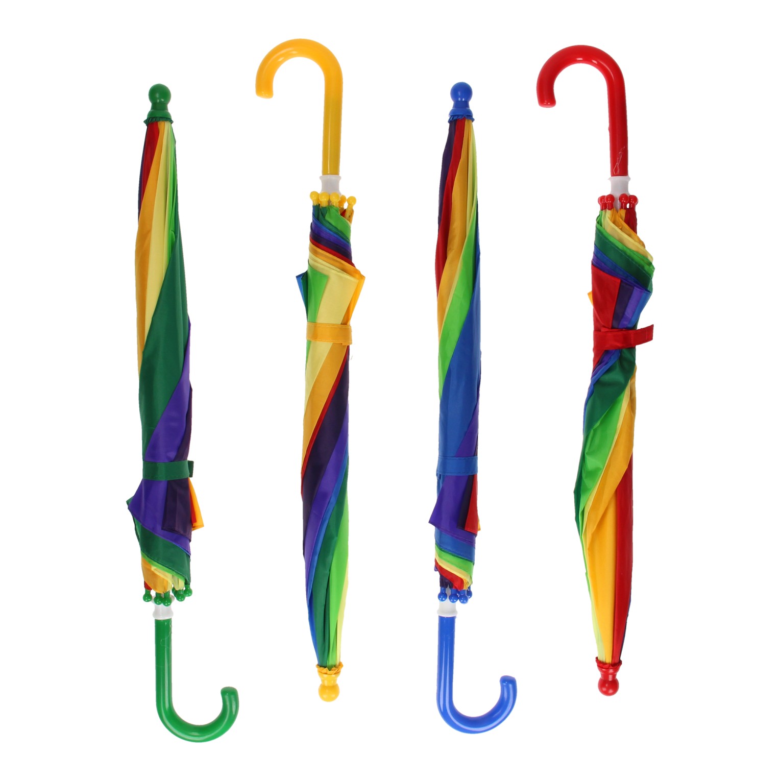 Regenboog Paraplu, Ø 68 cm